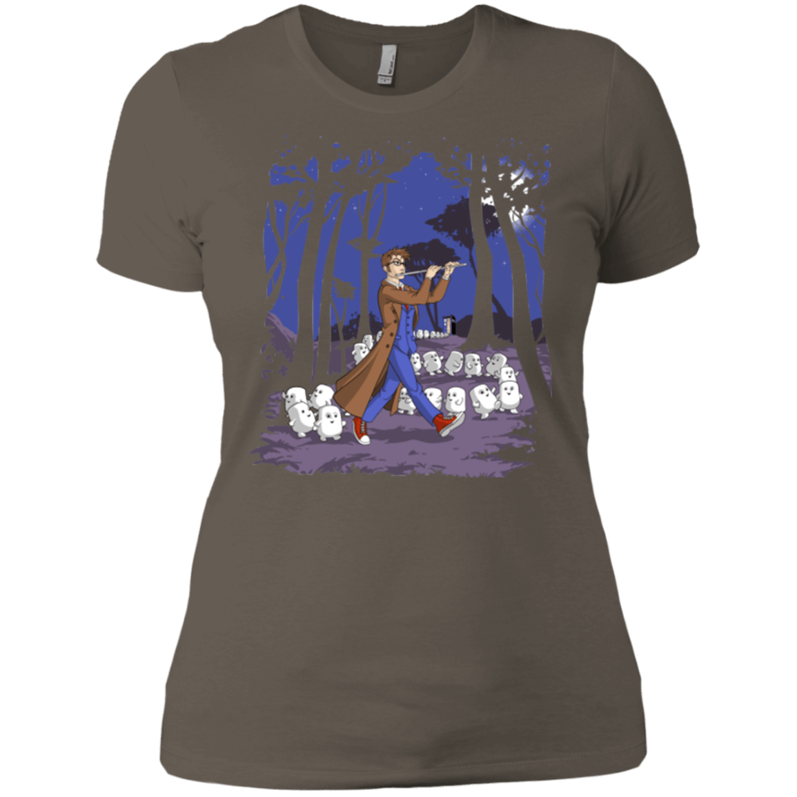 T-Shirts Warm Grey / X-Small Doctor Hamelin Women's Premium T-Shirt