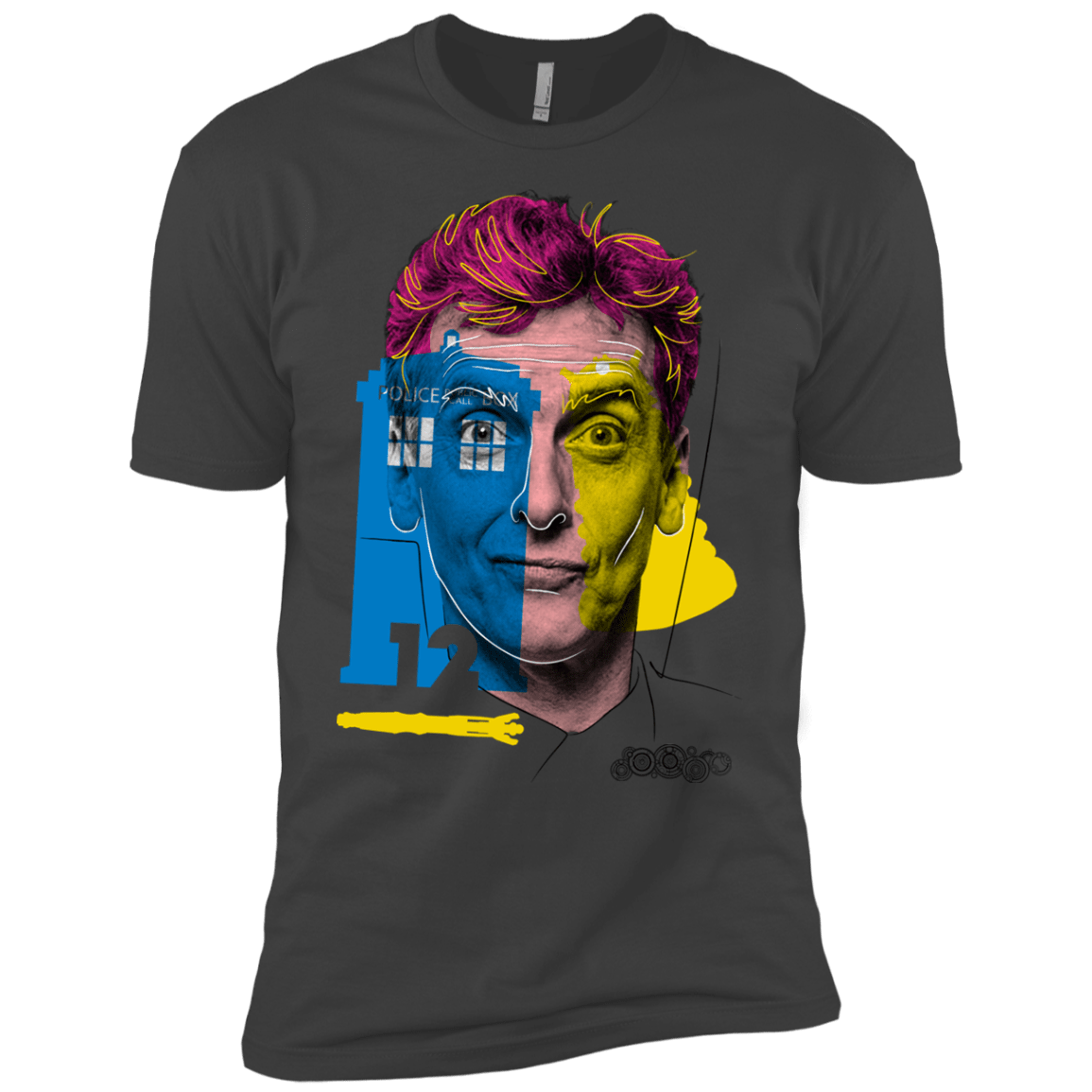 T-Shirts Heavy Metal / YXS Doctor Warwhol 12 Boys Premium T-Shirt