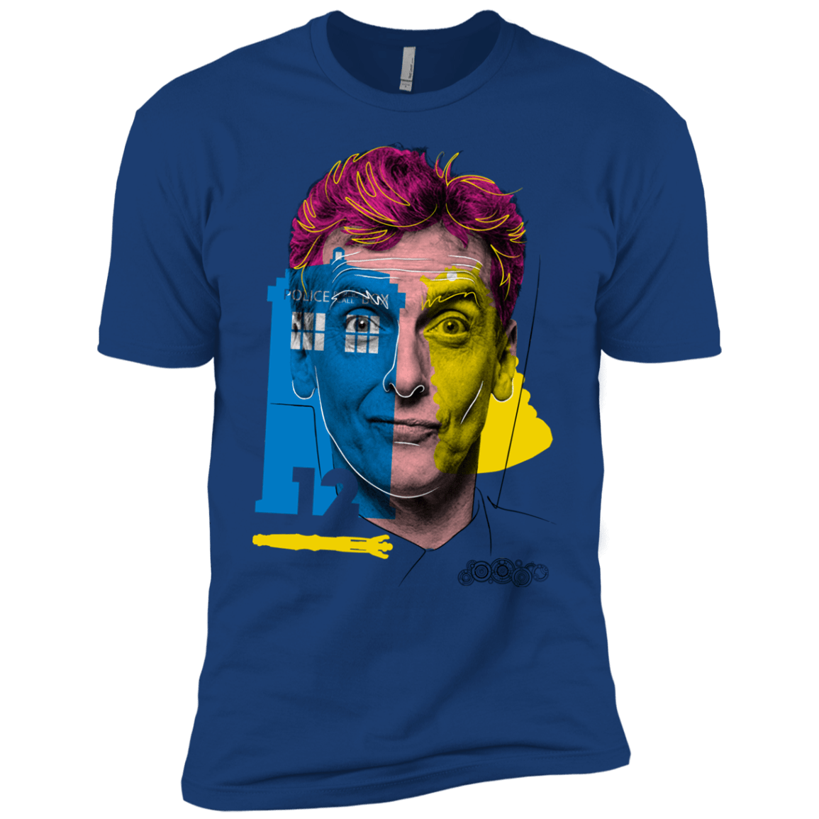 T-Shirts Royal / YXS Doctor Warwhol 12 Boys Premium T-Shirt