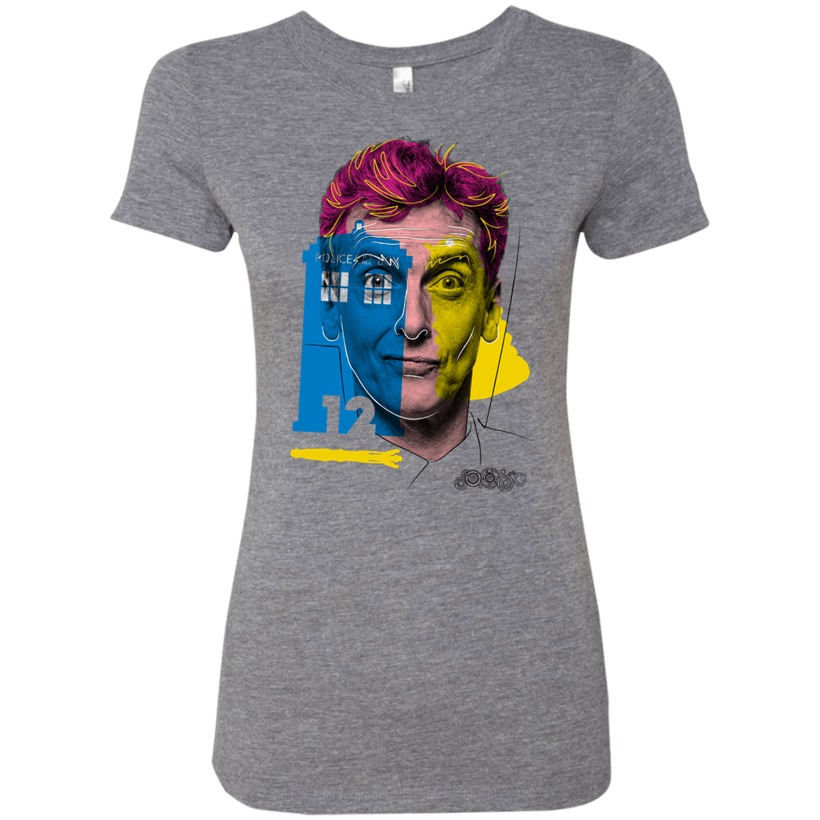 T-Shirts Premium Heather / S Doctor Warwhol 12 Women's Triblend T-Shirt