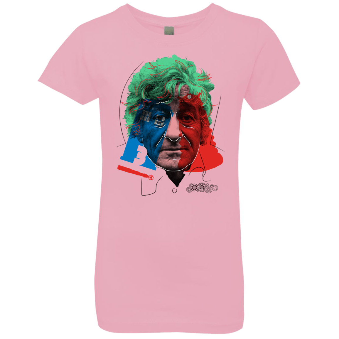 T-Shirts Light Pink / YXS Doctor Warwhol 3 Girls Premium T-Shirt