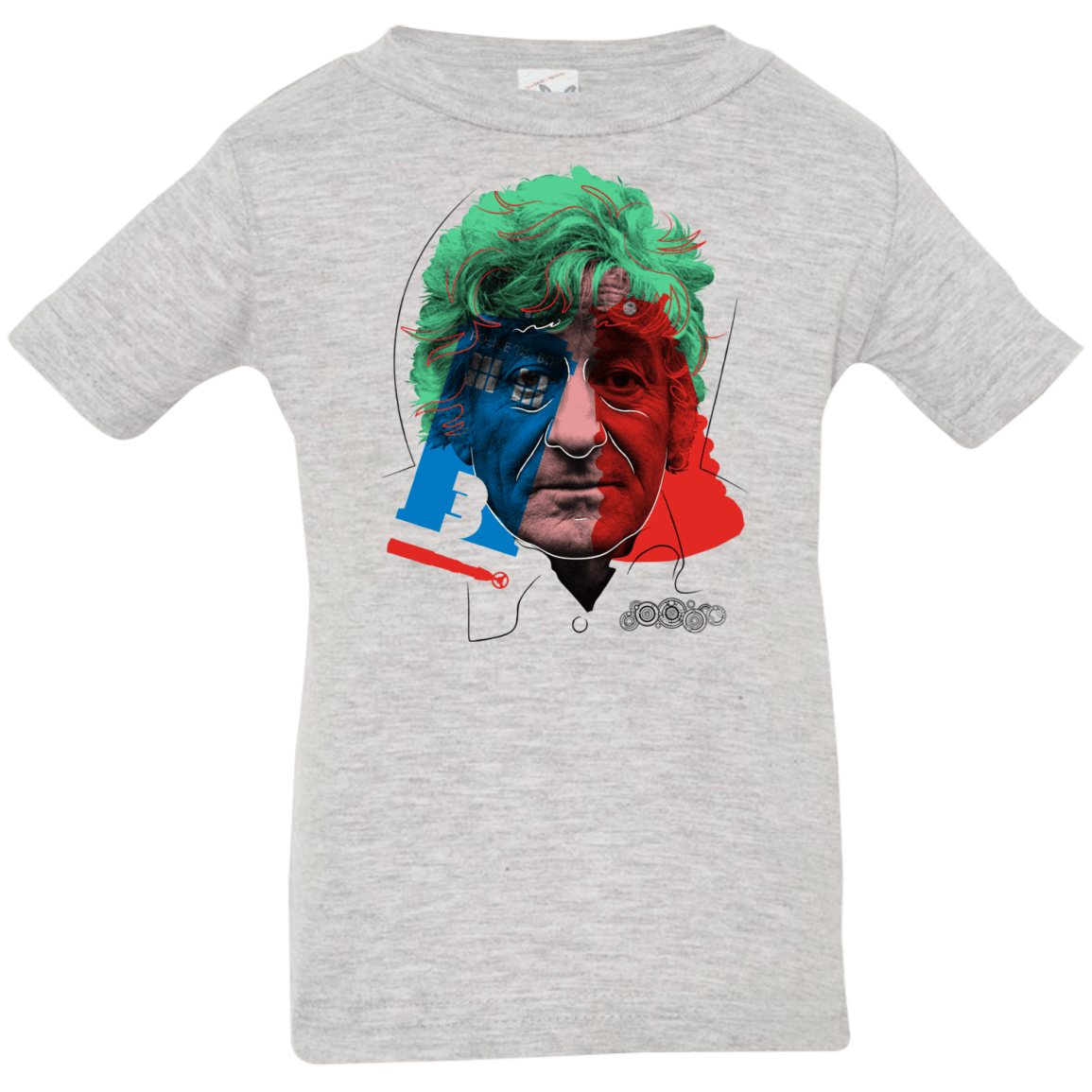 T-Shirts Heather Grey / 6 Months Doctor Warwhol 3 Infant Premium T-Shirt