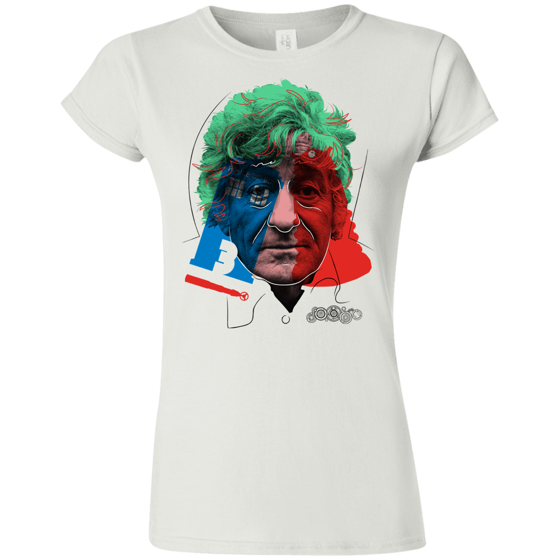 T-Shirts White / S Doctor Warwhol 3 Junior Slimmer-Fit T-Shirt