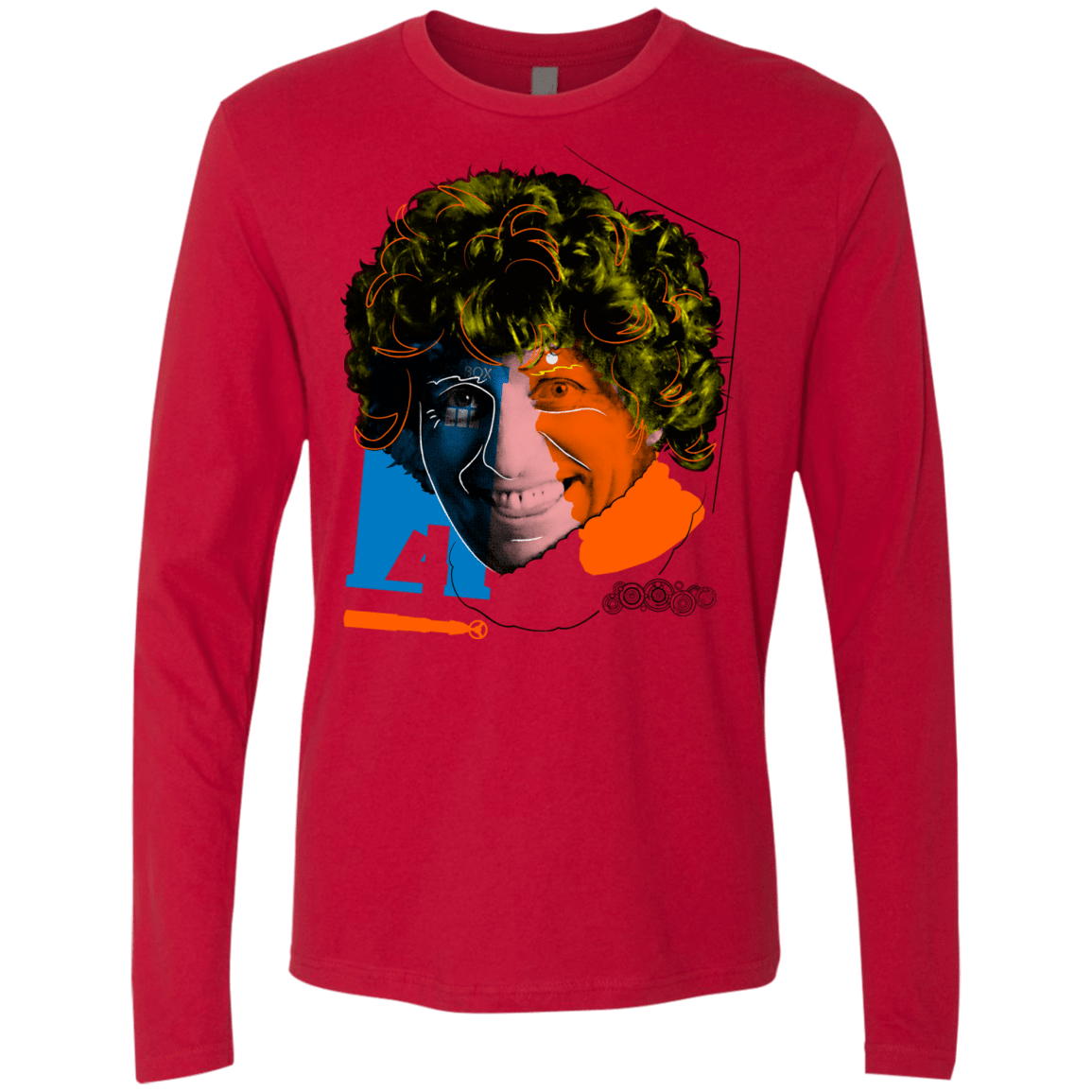 T-Shirts Red / S Doctor Warwhol 4 Men's Premium Long Sleeve