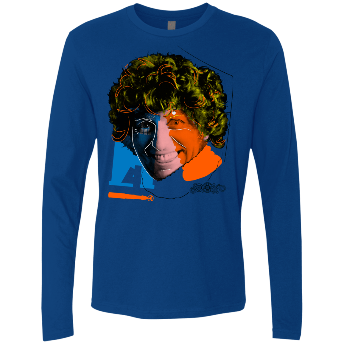 T-Shirts Royal / S Doctor Warwhol 4 Men's Premium Long Sleeve