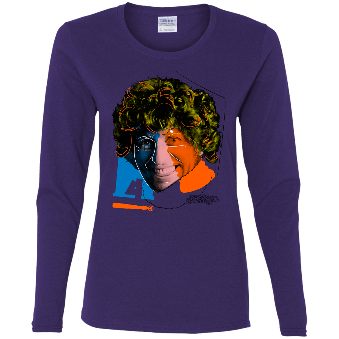 T-Shirts Purple / S Doctor Warwhol 4 Women's Long Sleeve T-Shirt