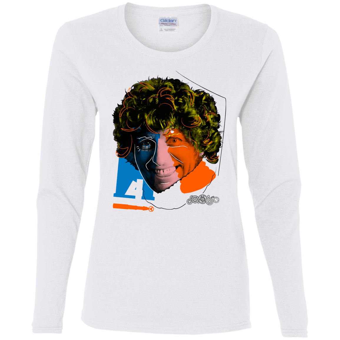 T-Shirts White / S Doctor Warwhol 4 Women's Long Sleeve T-Shirt