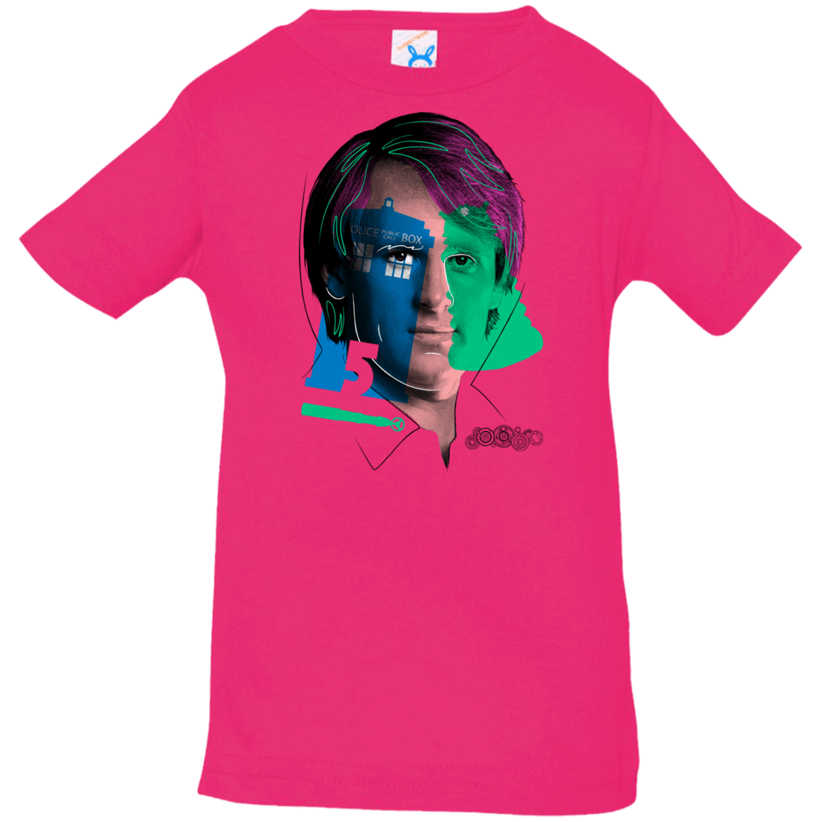 T-Shirts Hot Pink / 6 Months Doctor Warwhol 5 Infant Premium T-Shirt