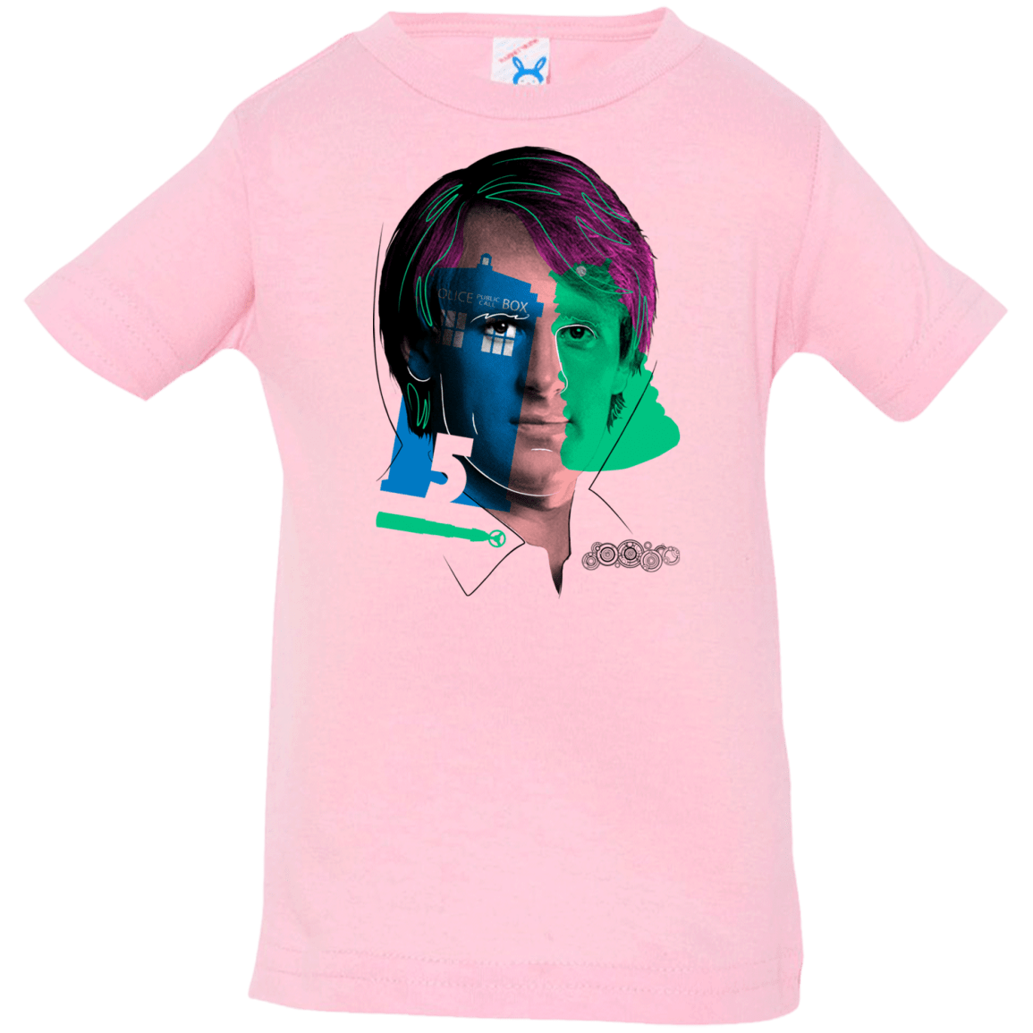 T-Shirts Pink / 6 Months Doctor Warwhol 5 Infant Premium T-Shirt