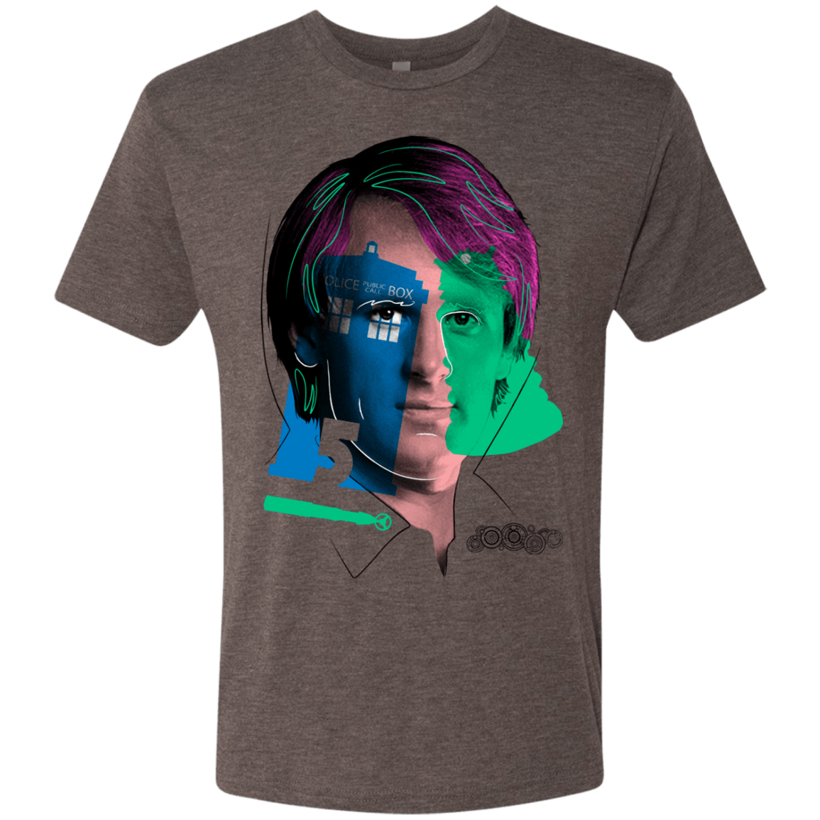 T-Shirts Macchiato / S Doctor Warwhol 5 Men's Triblend T-Shirt