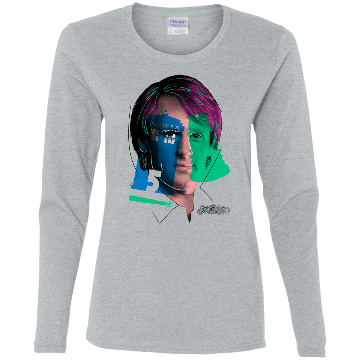 T-Shirts Sport Grey / S Doctor Warwhol 5 Women's Long Sleeve T-Shirt