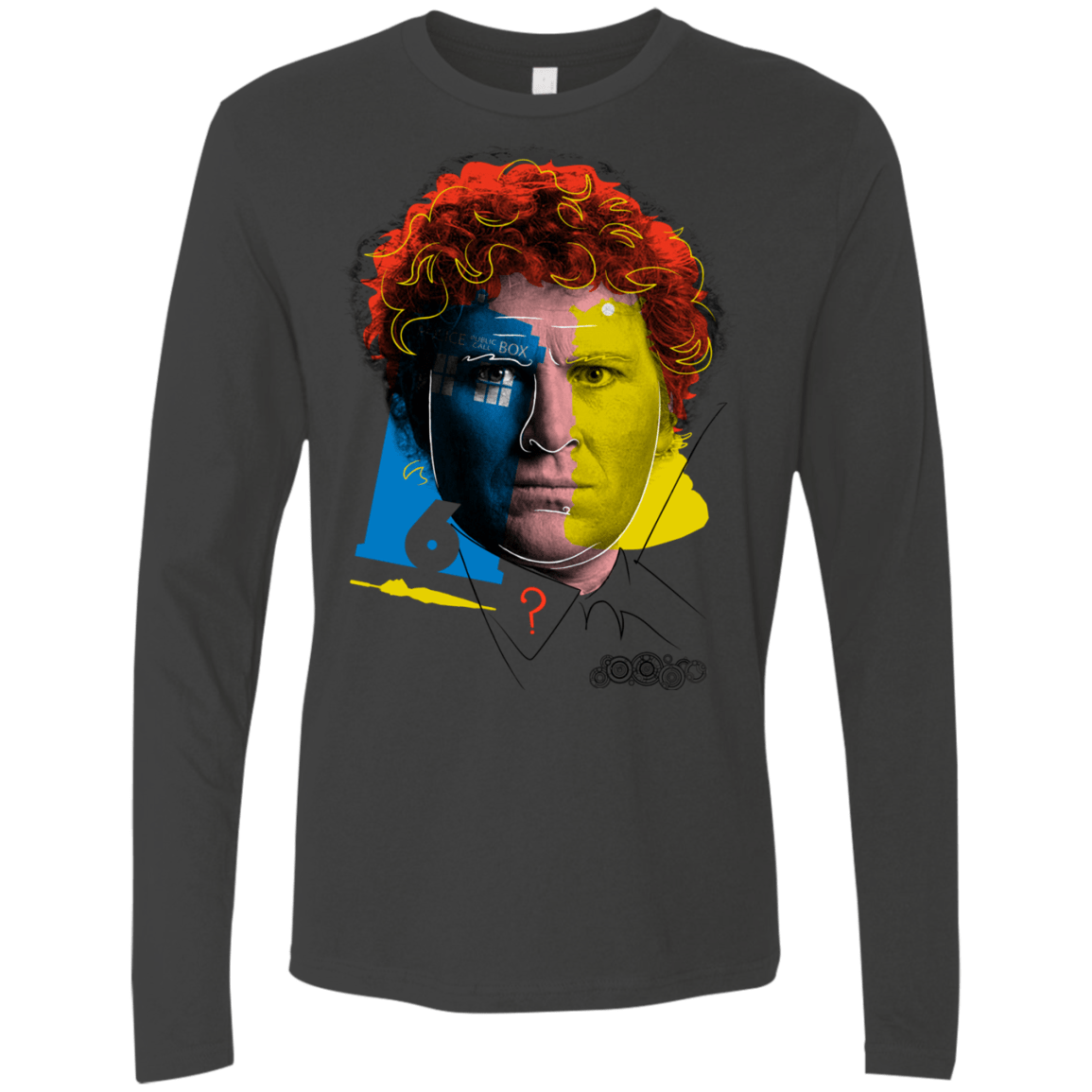 T-Shirts Heavy Metal / S Doctor Warwhol 6 Men's Premium Long Sleeve