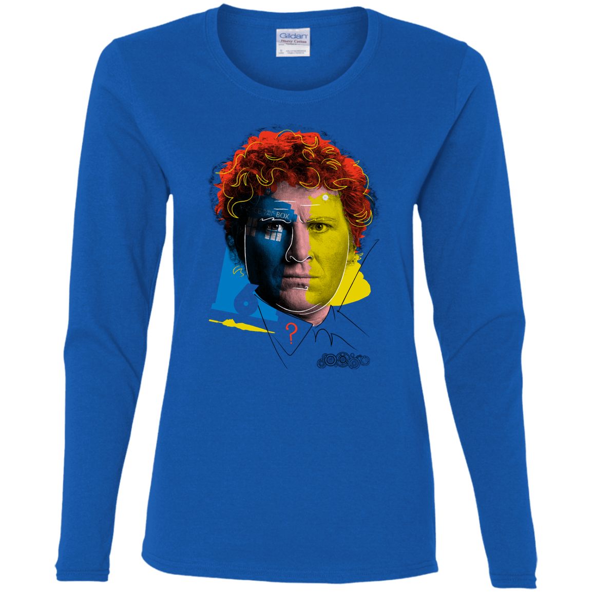 T-Shirts Royal / S Doctor Warwhol 6 Women's Long Sleeve T-Shirt