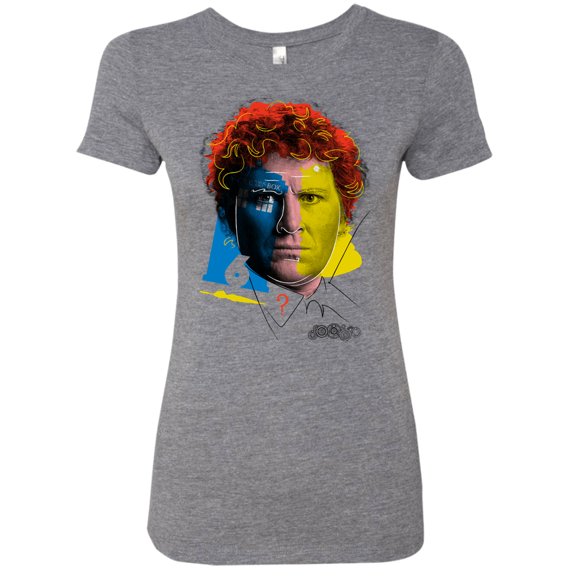 T-Shirts Premium Heather / S Doctor Warwhol 6 Women's Triblend T-Shirt