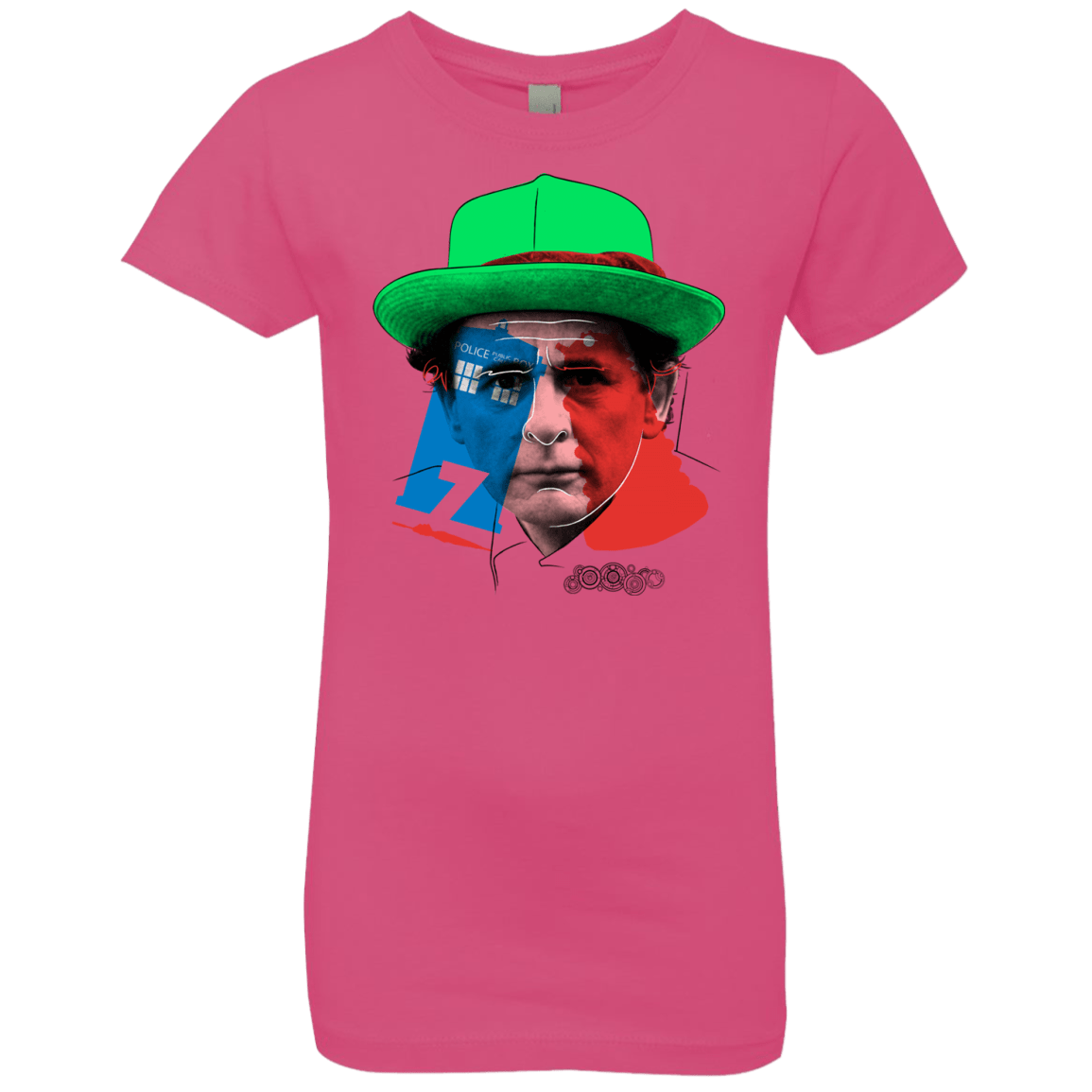 T-Shirts Hot Pink / YXS Doctor Warwhol 7 Girls Premium T-Shirt