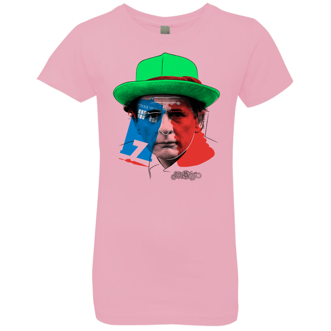 T-Shirts Light Pink / YXS Doctor Warwhol 7 Girls Premium T-Shirt