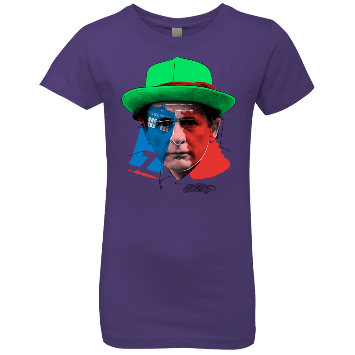 T-Shirts Purple Rush / YXS Doctor Warwhol 7 Girls Premium T-Shirt