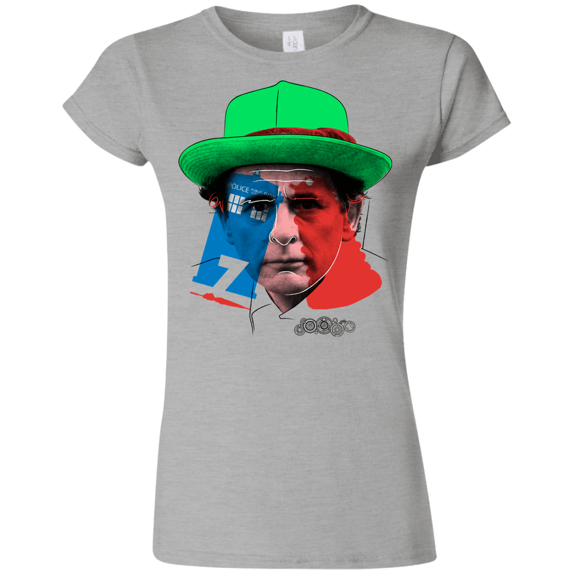 T-Shirts Sport Grey / S Doctor Warwhol 7 Junior Slimmer-Fit T-Shirt