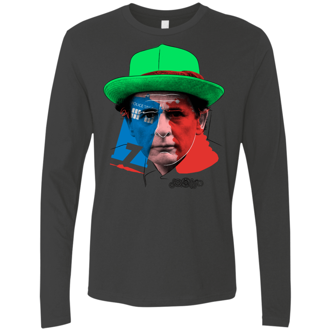T-Shirts Heavy Metal / S Doctor Warwhol 7 Men's Premium Long Sleeve