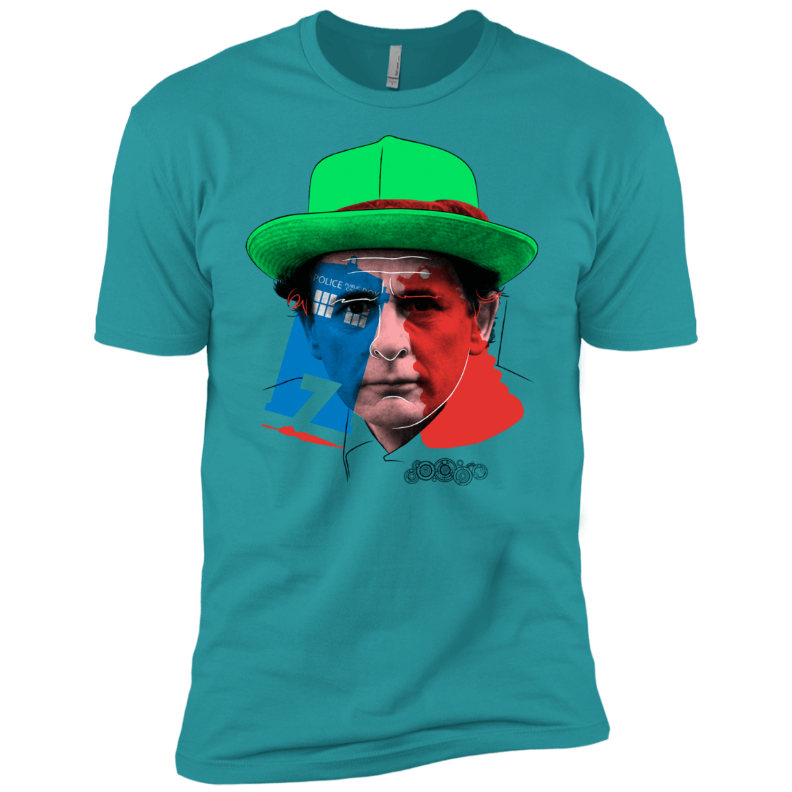 T-Shirts Tahiti Blue / X-Small Doctor Warwhol 7 Men's Premium T-Shirt