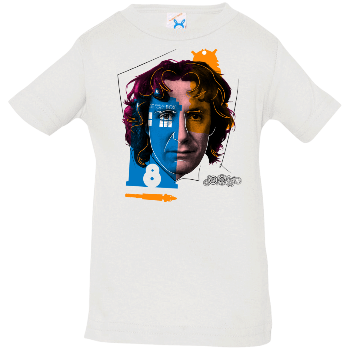 T-Shirts White / 6 Months Doctor Warwhol 8 Infant Premium T-Shirt