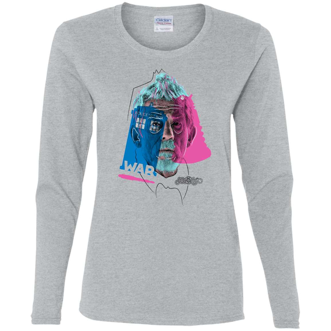 T-Shirts Sport Grey / S Doctor Warwhol War Women's Long Sleeve T-Shirt