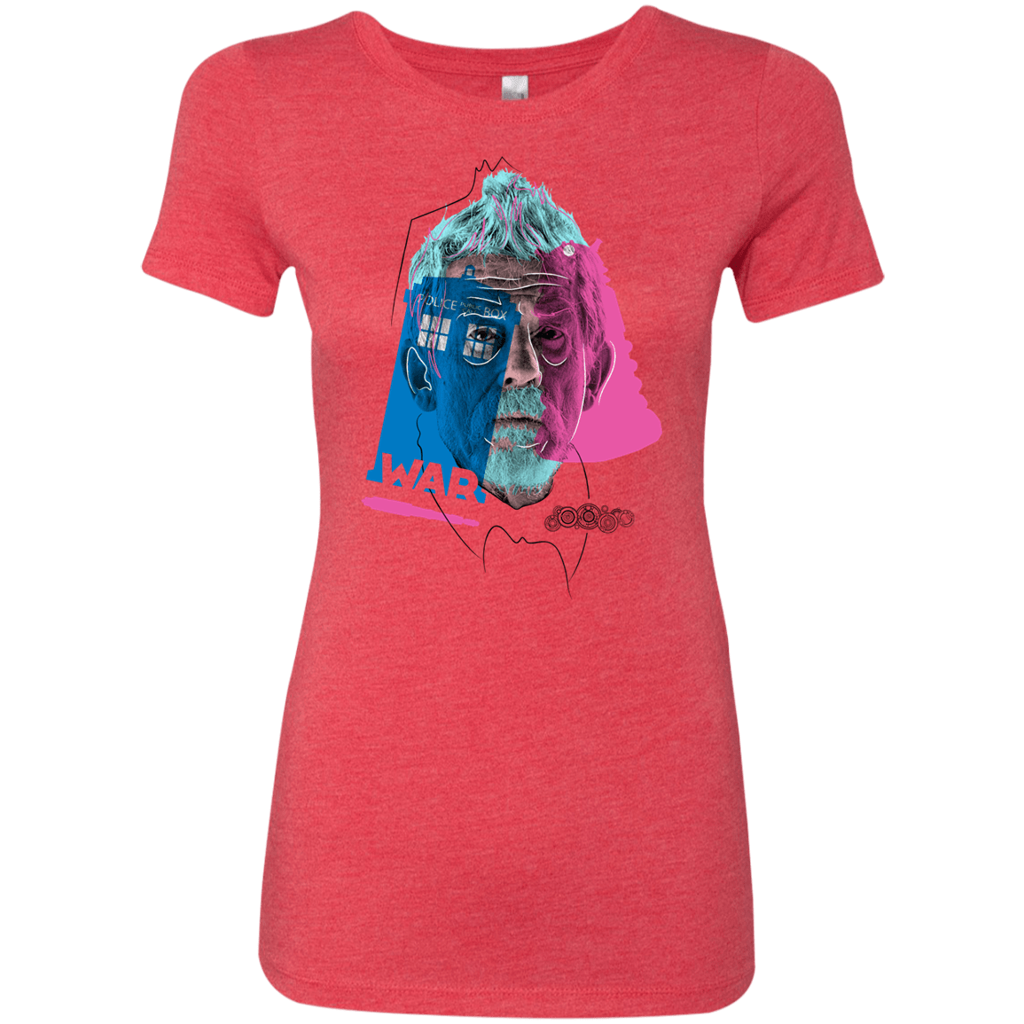 T-Shirts Vintage Red / S Doctor Warwhol War Women's Triblend T-Shirt