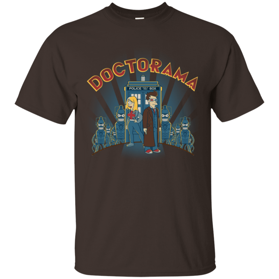 T-Shirts Dark Chocolate / Small Doctorama (1) T-Shirt