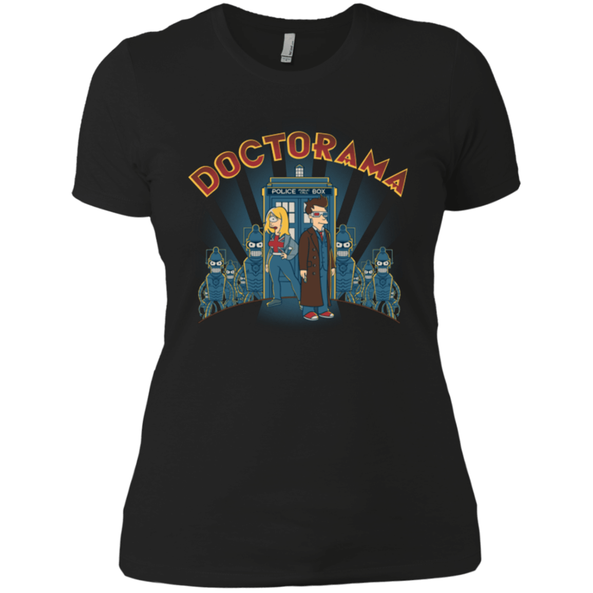 T-Shirts Black / X-Small DOCTORAMA (2) Women's Premium T-Shirt