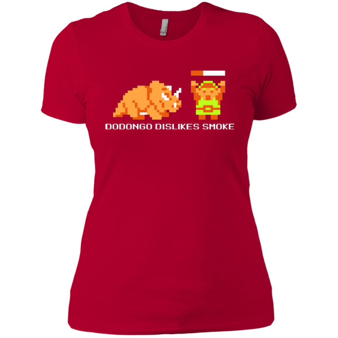 T-Shirts Red / X-Small Dodongo Dislikes Smoke Women's Premium T-Shirt