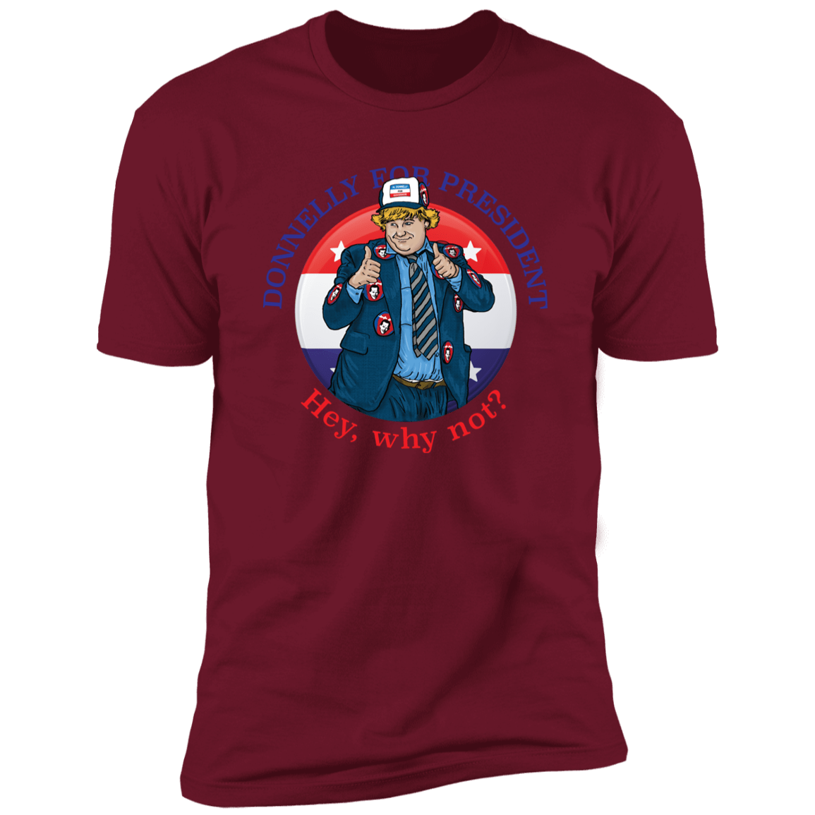 T-Shirts Cardinal / S Donnelly 4 Pres Men's Premium T-Shirt