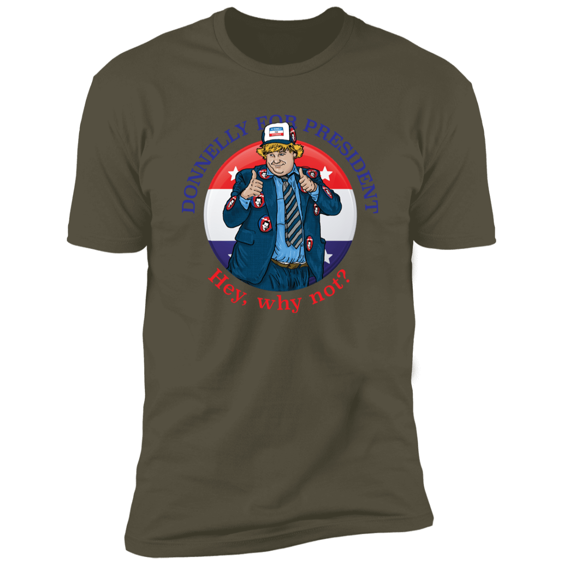 T-Shirts Military Green / S Donnelly 4 Pres Men's Premium T-Shirt