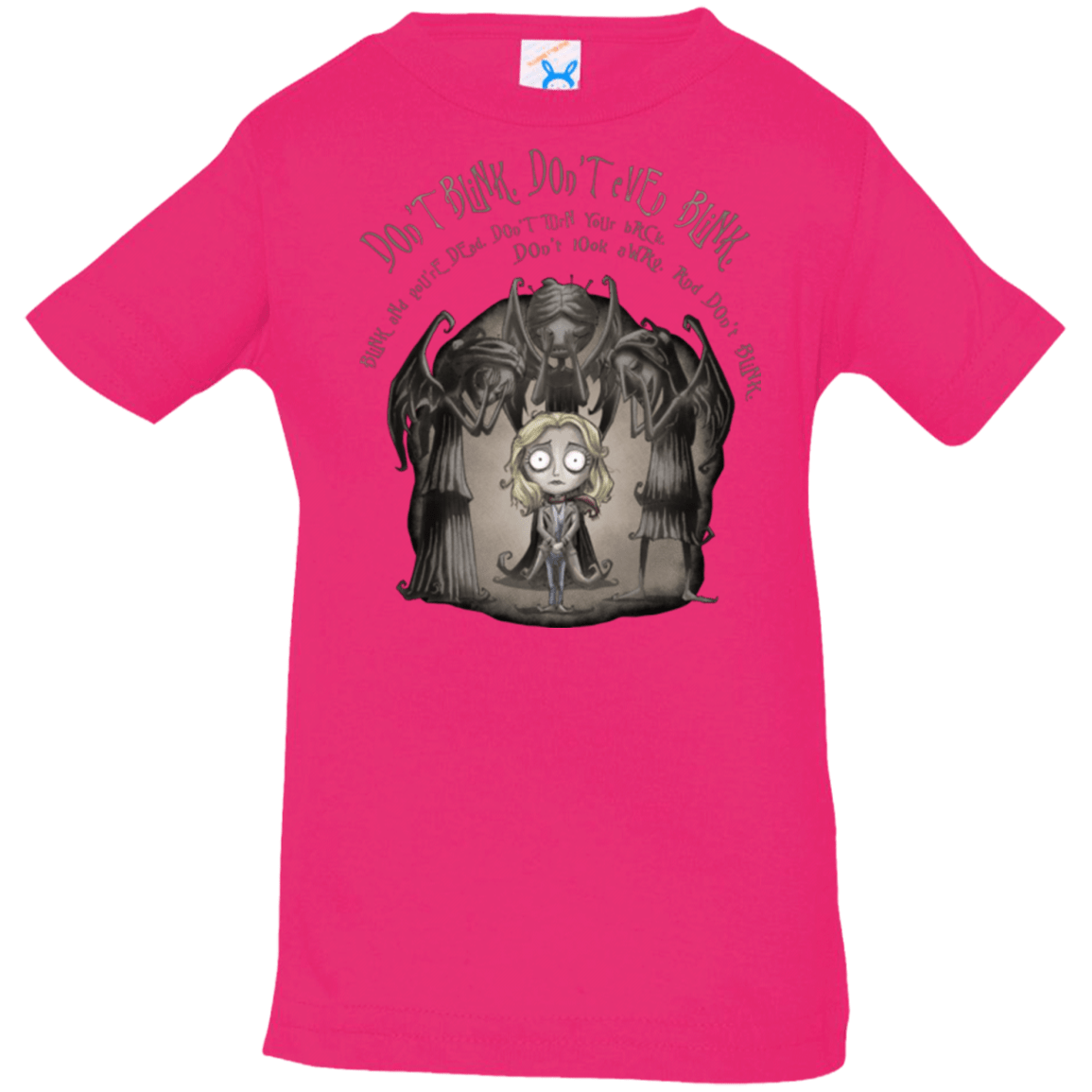 T-Shirts Hot Pink / 6 Months Dont Blink Infant Premium T-Shirt
