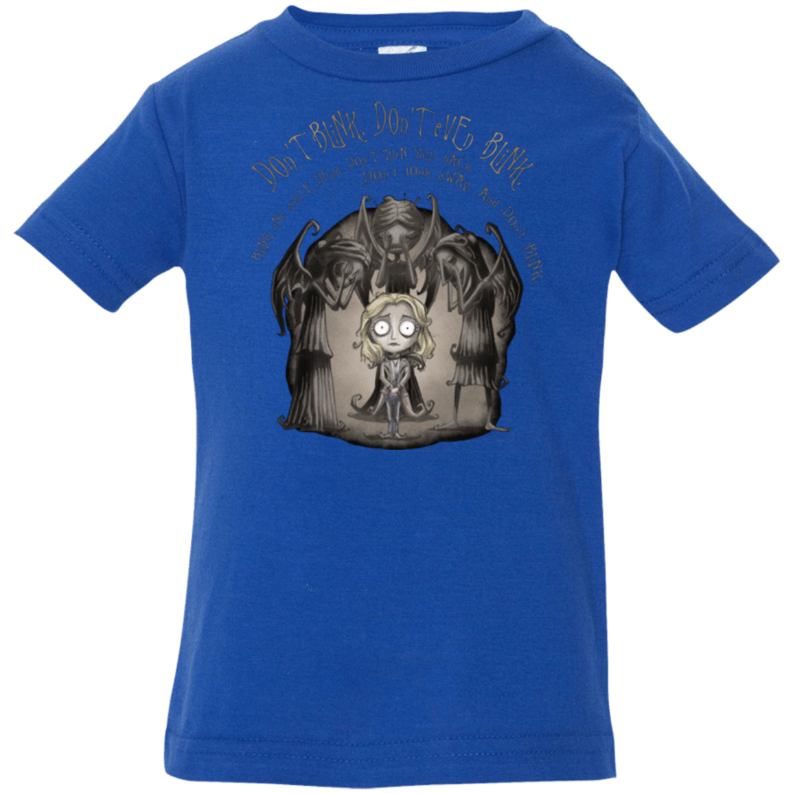 T-Shirts Royal / 6 Months Dont Blink Infant Premium T-Shirt