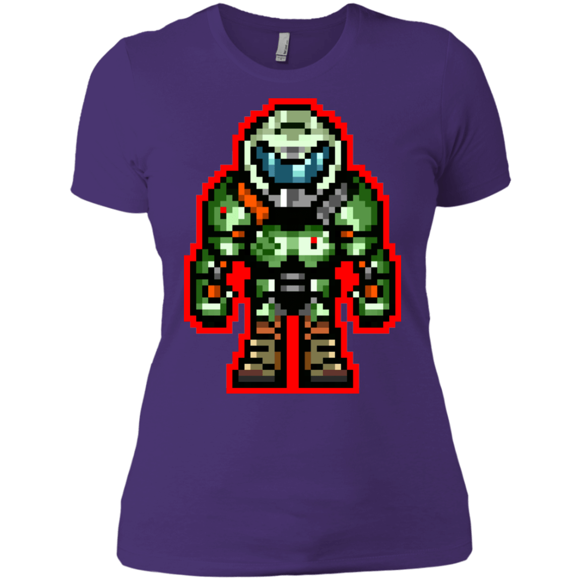 T-Shirts Purple / X-Small Doom Praetor Women's Premium T-Shirt