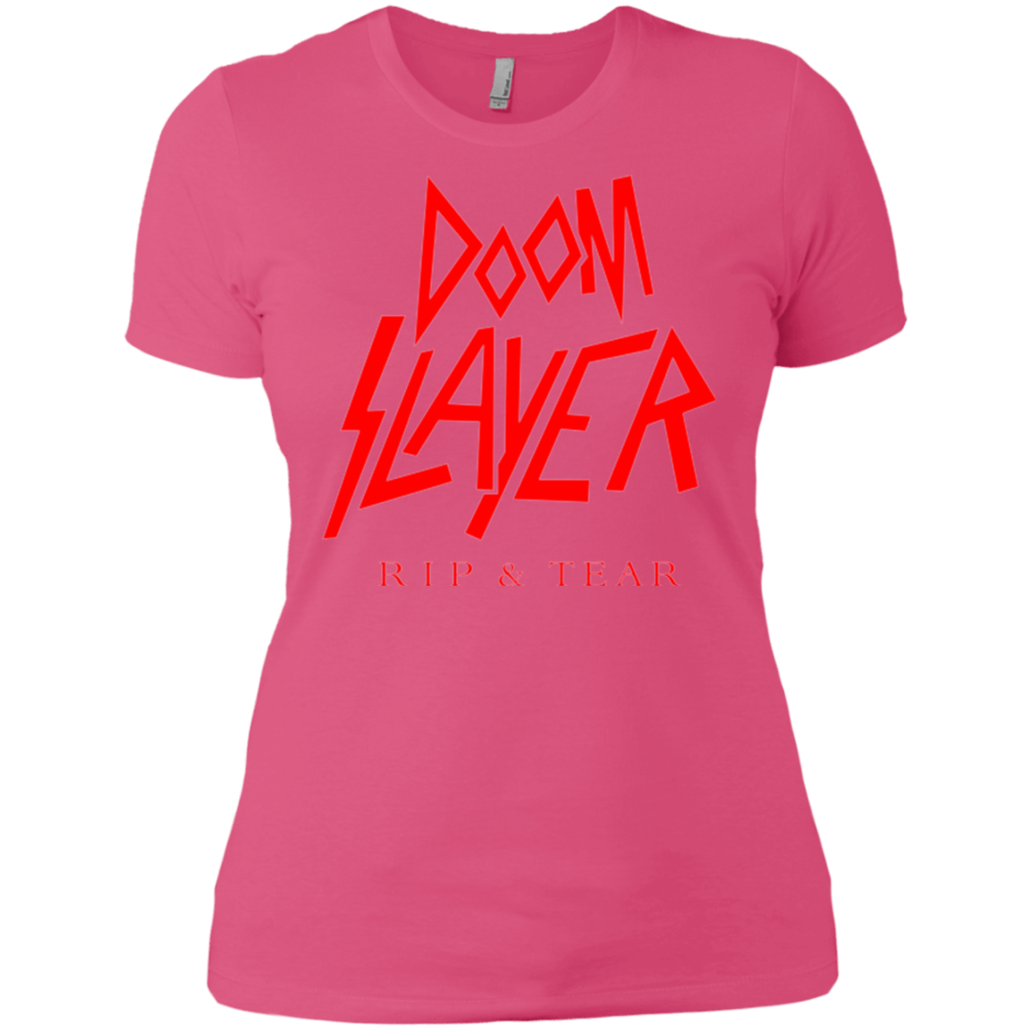 T-Shirts Hot Pink / X-Small Doom Slayer Women's Premium T-Shirt