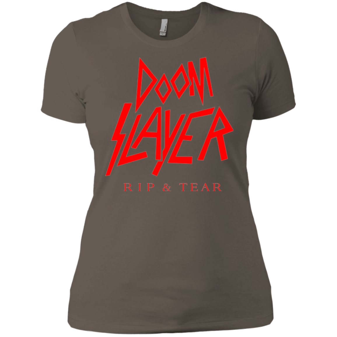 T-Shirts Warm Grey / X-Small Doom Slayer Women's Premium T-Shirt