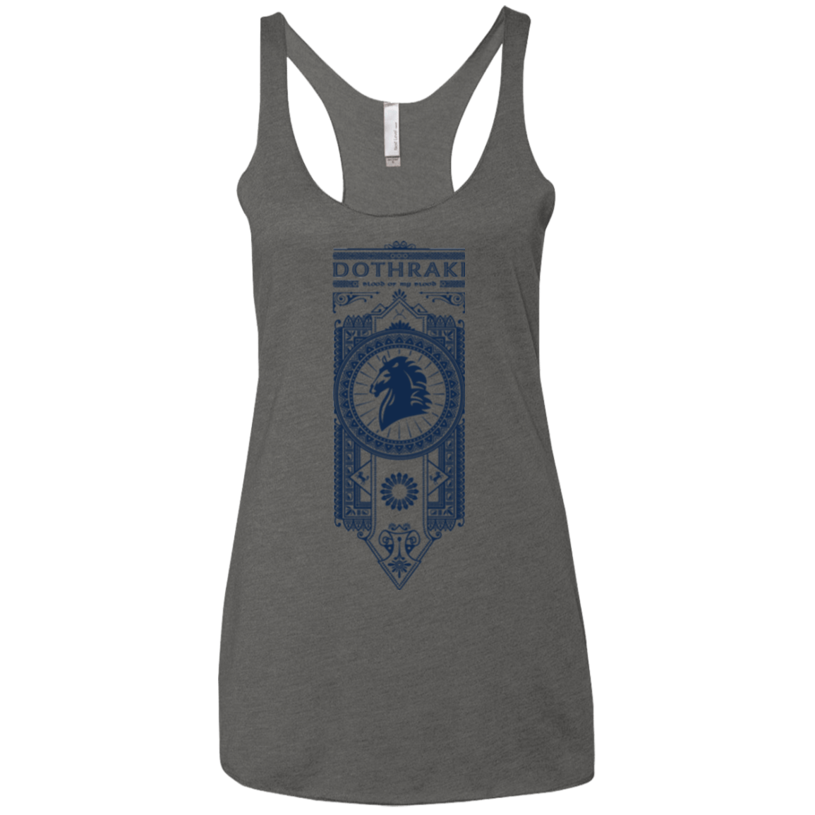T-Shirts Premium Heather / X-Small Dothraki Women's Triblend Racerback Tank