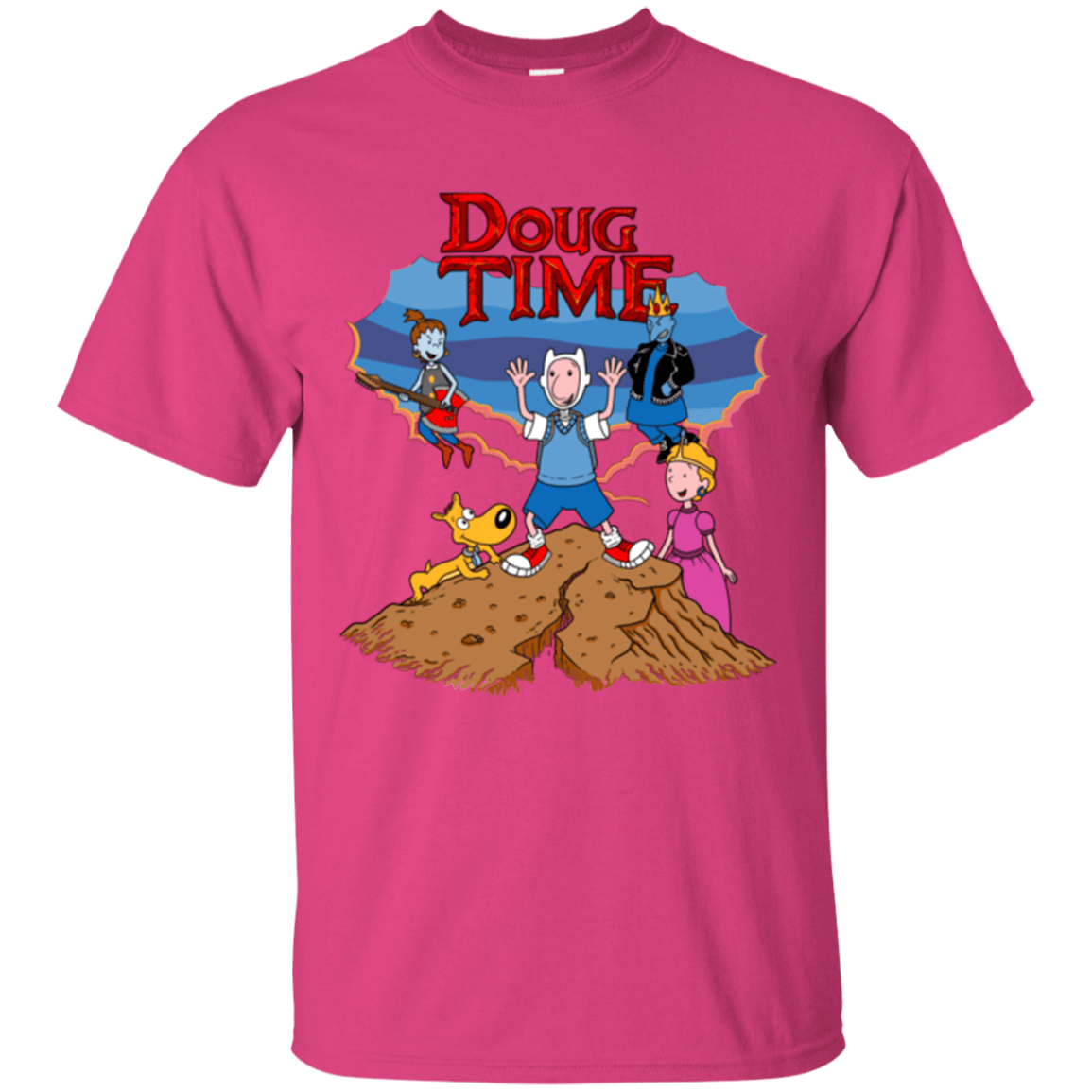 T-Shirts Heliconia / Small Doug Time T-Shirt