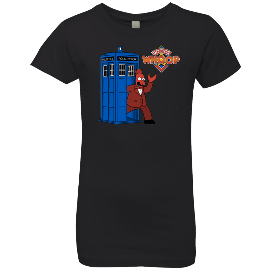 T-Shirts Black / YXS Dr. Whoop Girls Premium T-Shirt