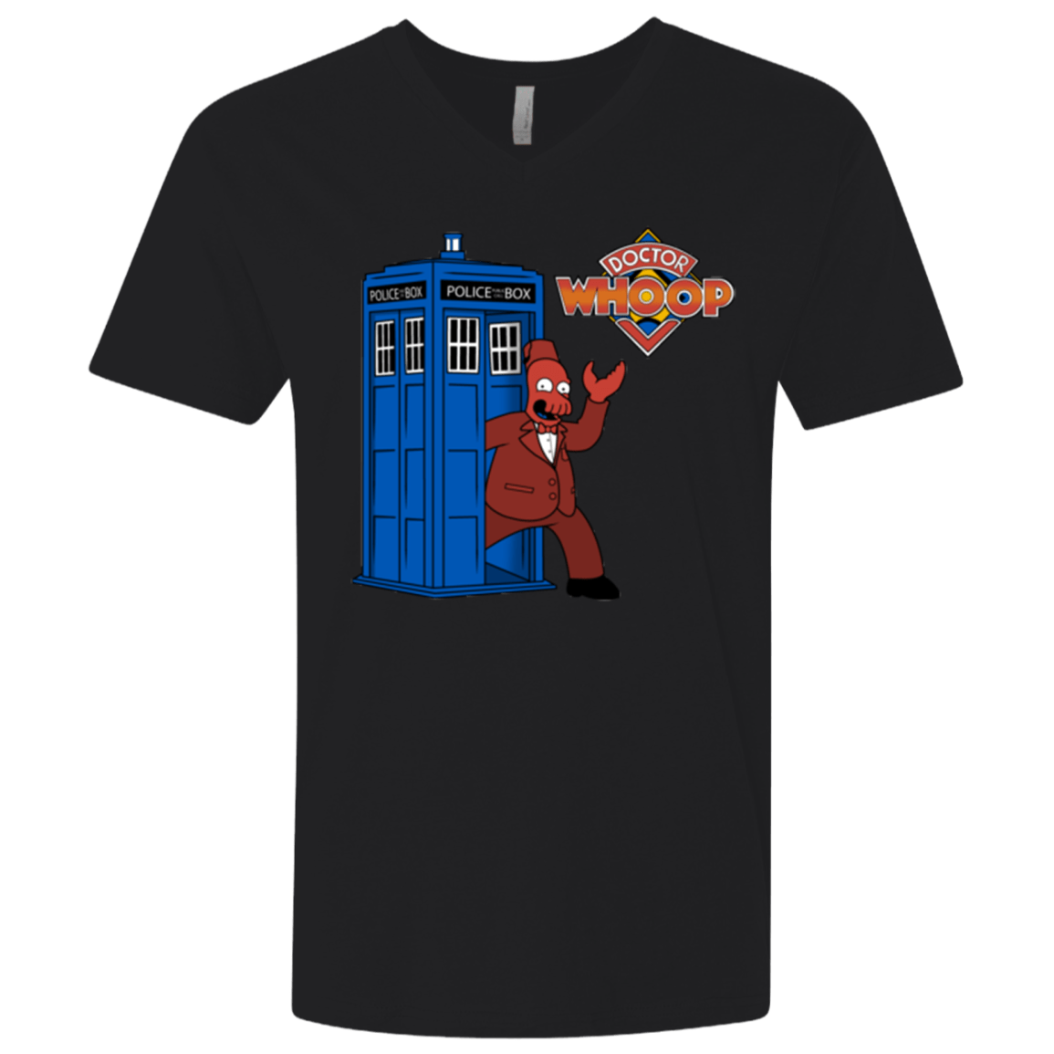 T-Shirts Black / X-Small Dr. Whoop Men's Premium V-Neck