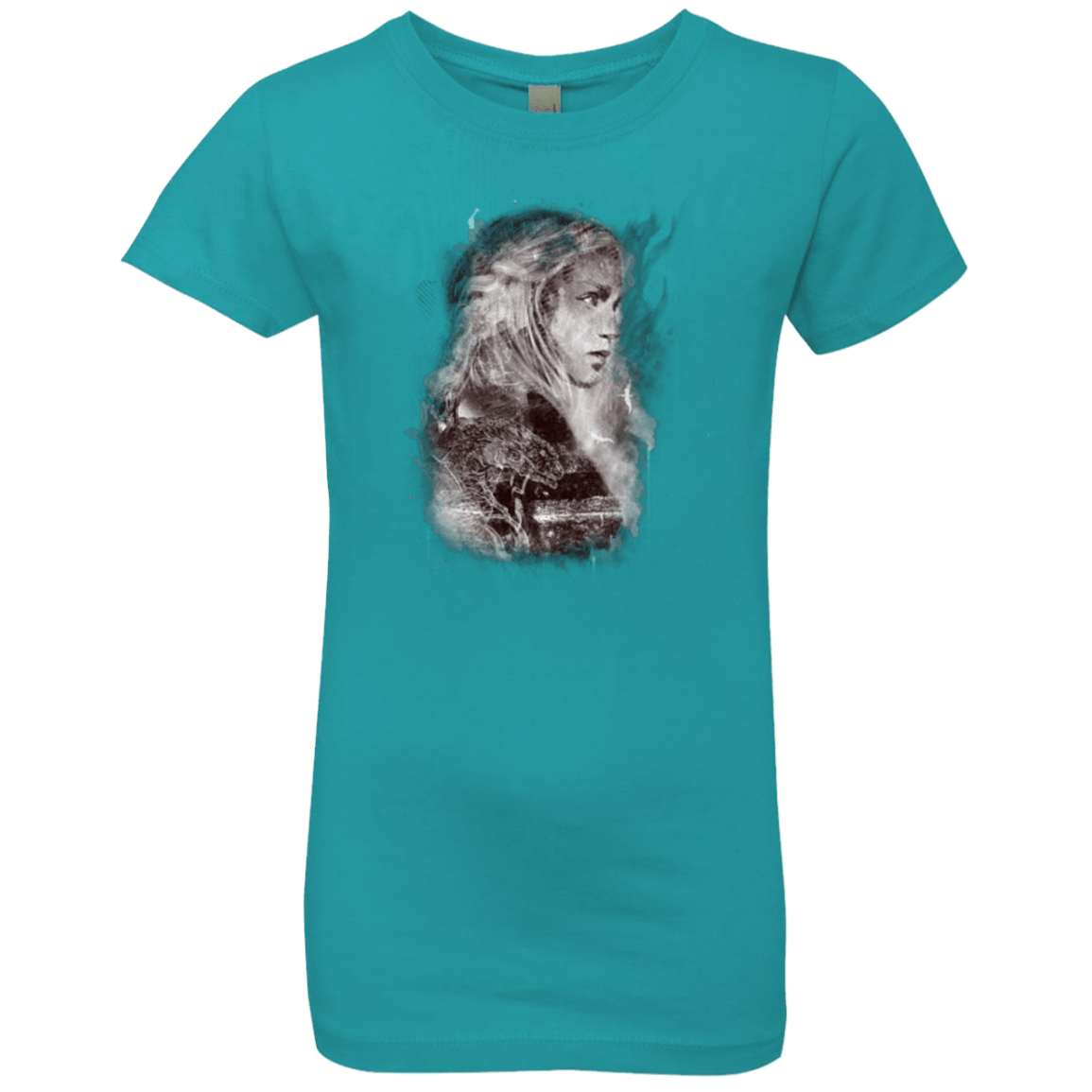 T-Shirts Tahiti Blue / YXS Dracarys Girls Premium T-Shirt