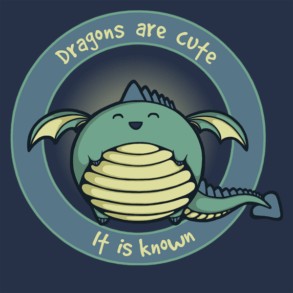 T-Shirts Dragons are Cute T-Shirt