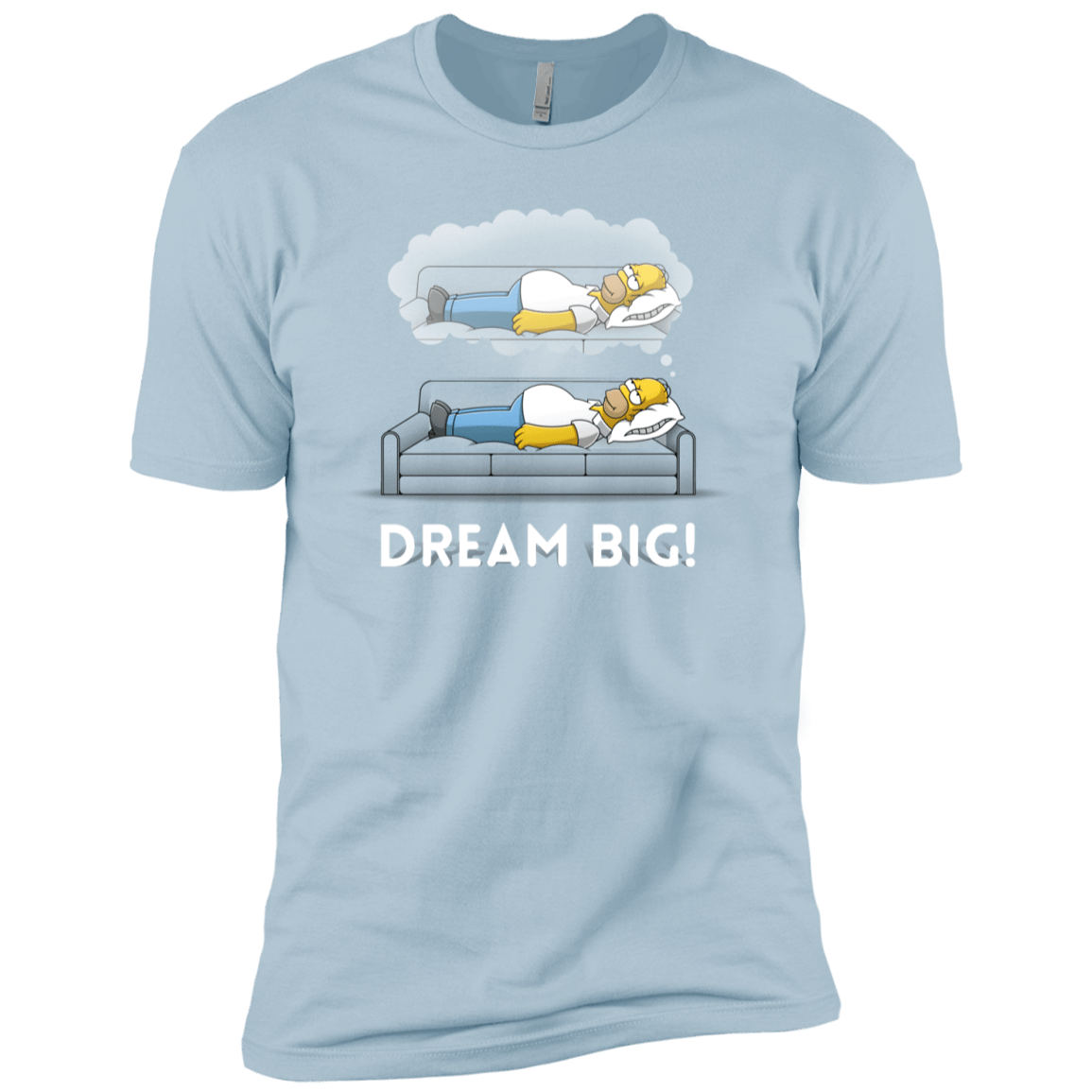 T-Shirts Light Blue / YXS Dream Big! Boys Premium T-Shirt