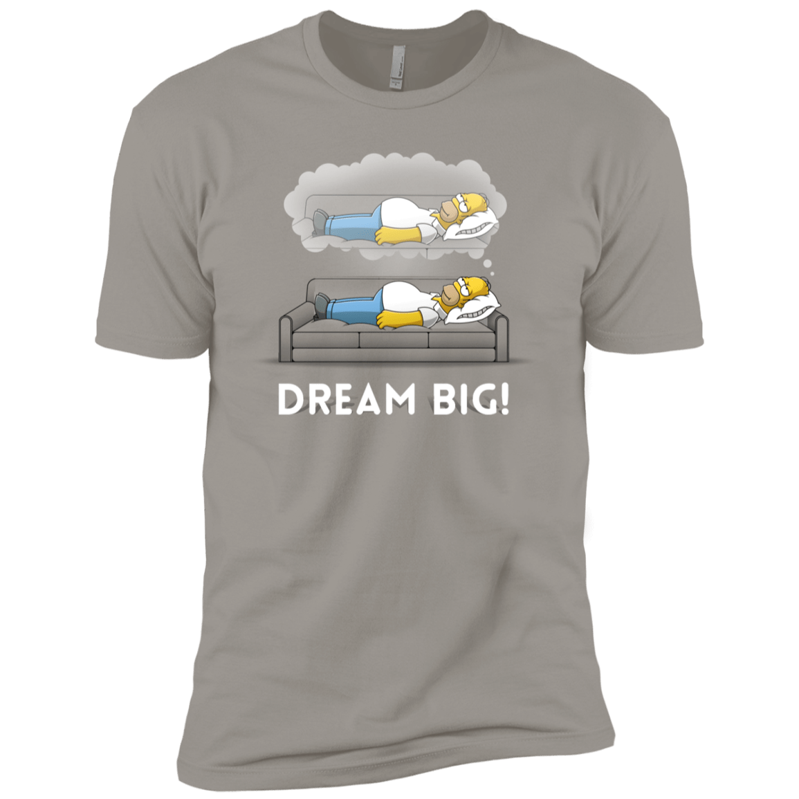 T-Shirts Light Grey / YXS Dream Big! Boys Premium T-Shirt