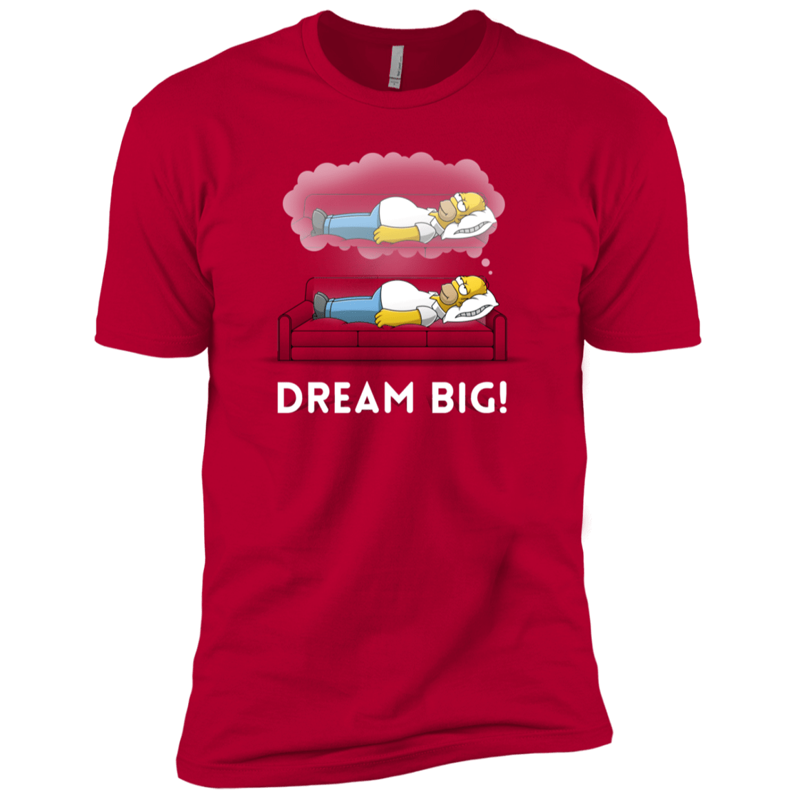 T-Shirts Red / YXS Dream Big! Boys Premium T-Shirt