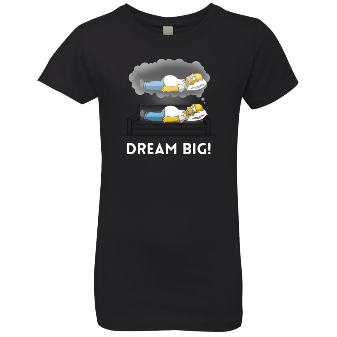 T-Shirts Black / YXS Dream Big! Girls Premium T-Shirt