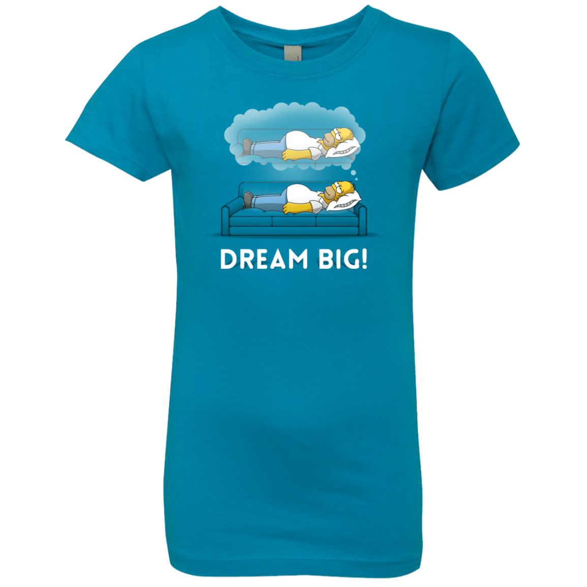 T-Shirts Turquoise / YXS Dream Big! Girls Premium T-Shirt