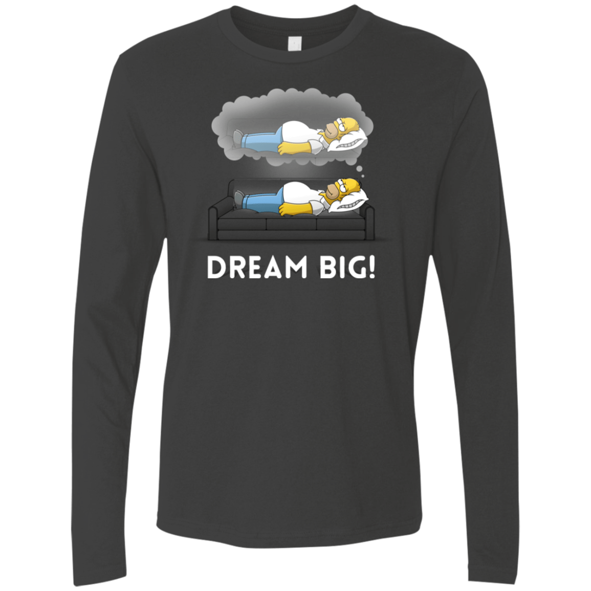 T-Shirts Heavy Metal / S Dream Big! Men's Premium Long Sleeve