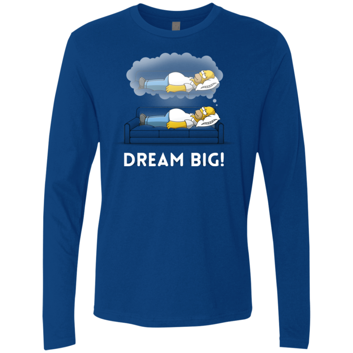 T-Shirts Royal / S Dream Big! Men's Premium Long Sleeve